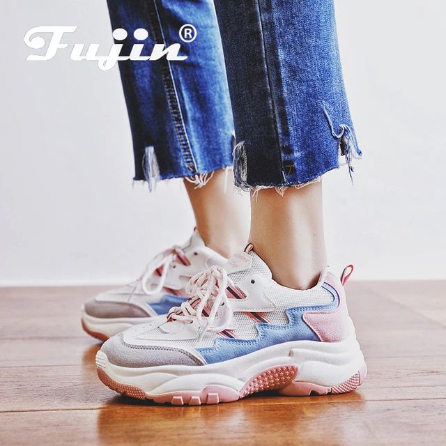 $US $18.86 Fujin Spring 2020 New Academy Wind Pink Leisure Shoes Dropshipping Female Ins Round-Headed Student 