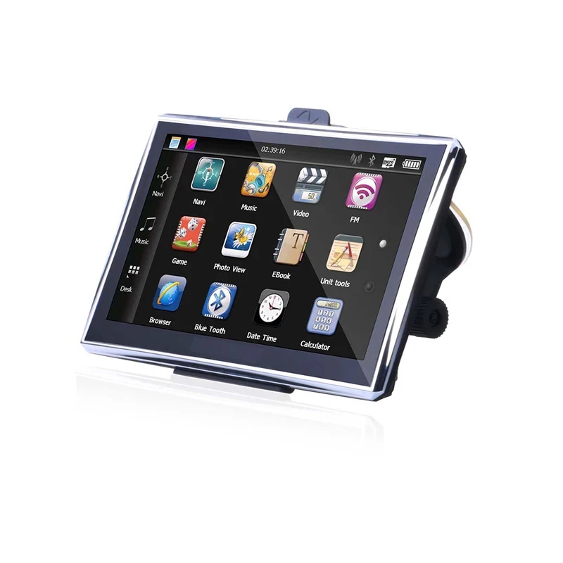5-дюймовый HD GPS портативный навигатор 2020 карт для Европы России Автомобильный
