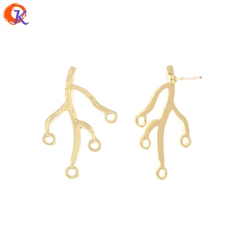 

Cordial Design 100Pcs 20*32MM Earrings Stud/Jewelry Accessories/Branch Shape/DIY Jewelry Making/Hand Made/Earring Findings