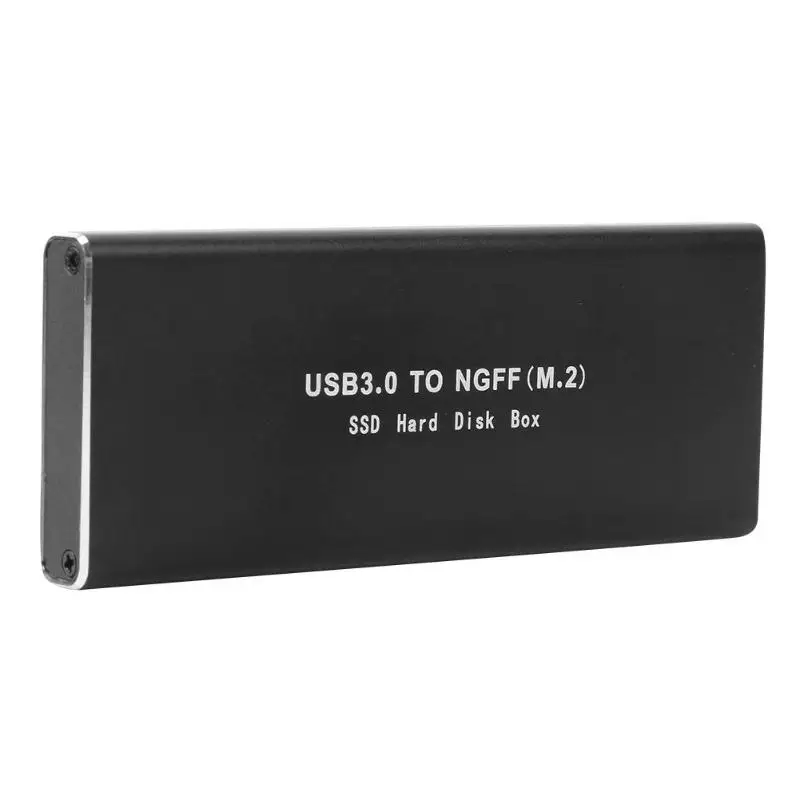 

Hard Disk Case SSD M.2 NGFF to USB3.0 Adapter External Hard Drive Enclosure UASP Portable M.2 NGFF to USB3.0 Enclosure Case