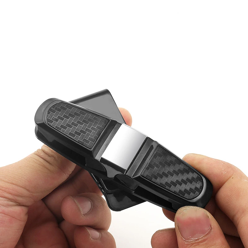 Высокое качество автомобильный солнцезащитный козырек очки клип Солнцезащитный