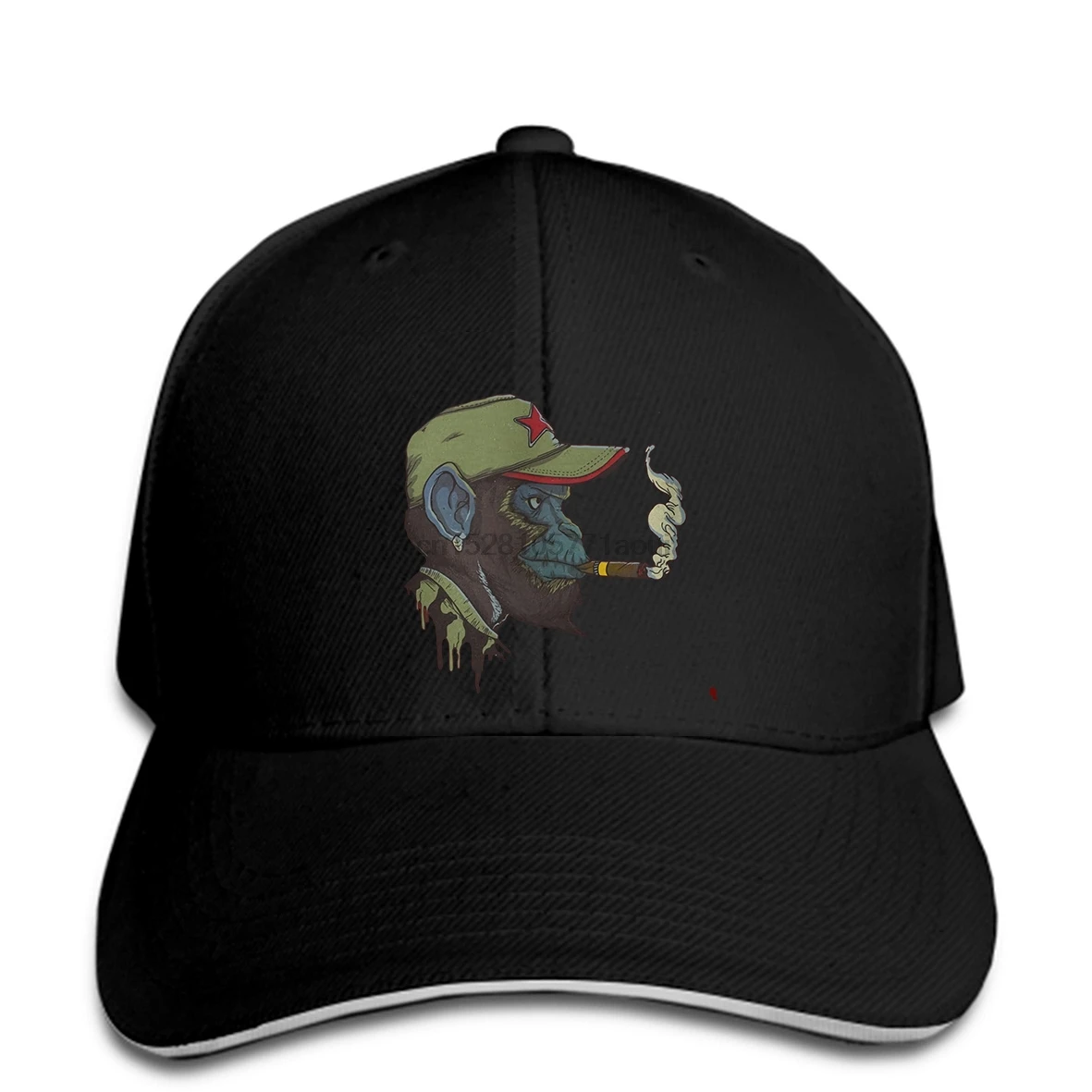 Baseball cap Funny Men Print hat Women novelty snapback Guerrilla Chimp anime pets animals cool caps | Аксессуары для одежды