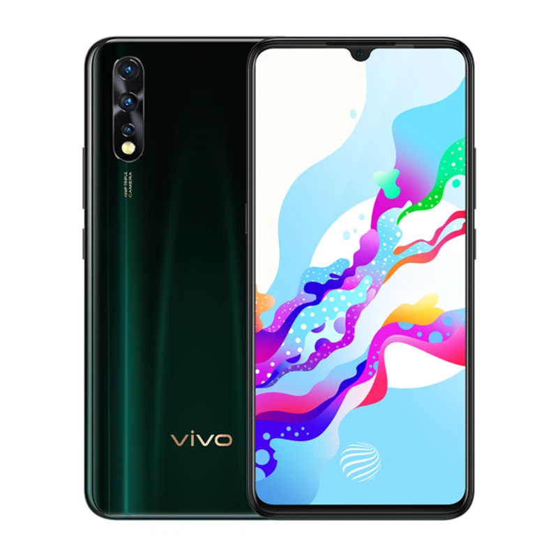 vivo Z5 мобильный телефон 6,3" Amoled экран 6 ГБ ОЗУ 64 Гб ПЗУ Восьмиядерный процессор Snapdragon712 Android 9 22,5 Вт зарядка смартфон