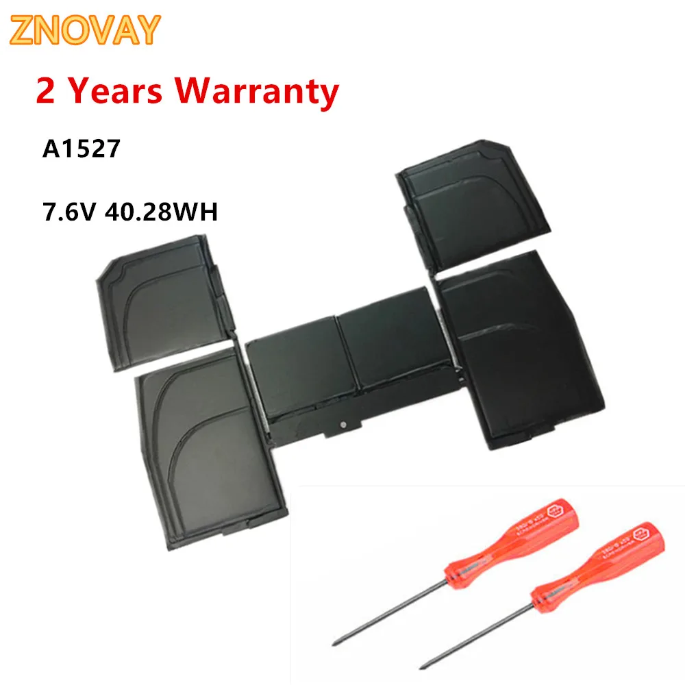 Bateria do Portátil de Znovay A1527 para Apple Macbook Retina 12 Polegadas A1534 Mmgl2 Mf855 Mjy32 Mk4m2 7.6v 40. 28wh 5263mah