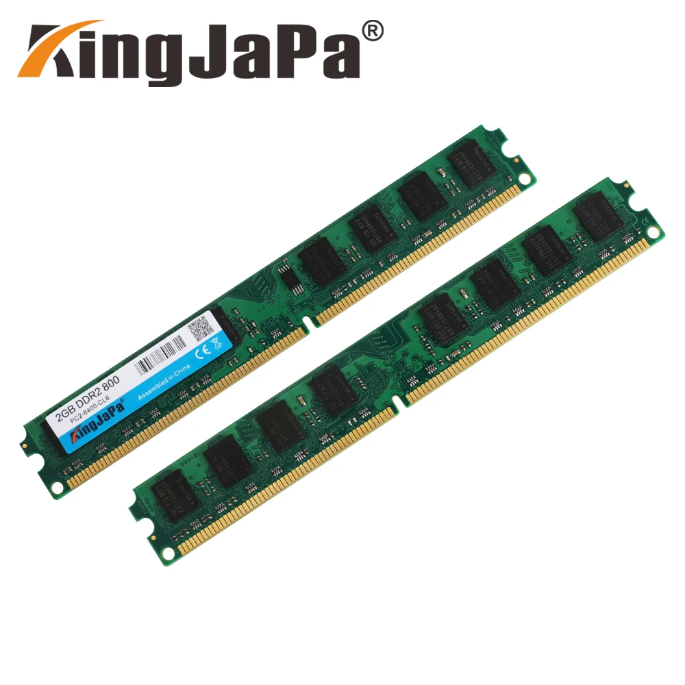 KingJaPa оперативная память DDR2 800 МГц 1 Гб 2 Гб для ноутбука Sodimm Memoria rams Совместимость с DDR 2 800 667 МГц 533 МГц So-dimm
