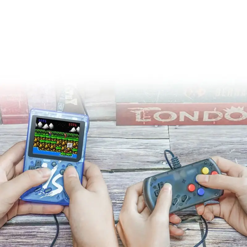 2019 New Retro Mini Handheld Game Console 8 Bit 3.0 Inch Portable Handeld Game Player Built-in 500 games Video Game Console