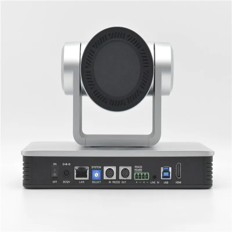 LAN, USB,HDMI 12x 광학 줌 4k Ndi Ptz 카메라, 화상 회의 솔루션용 Usb3.0 방송 카메라 포함