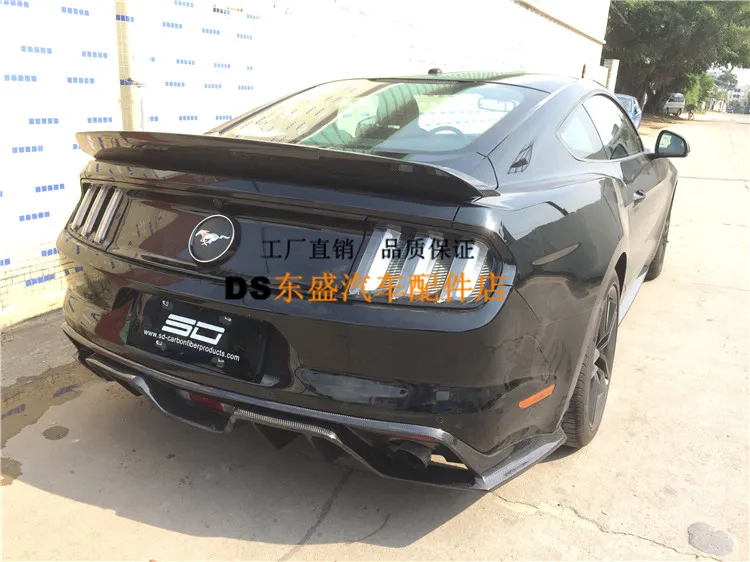 Подходит для Ford Mustang- GT350 задний спойлер из углеродного волокна
