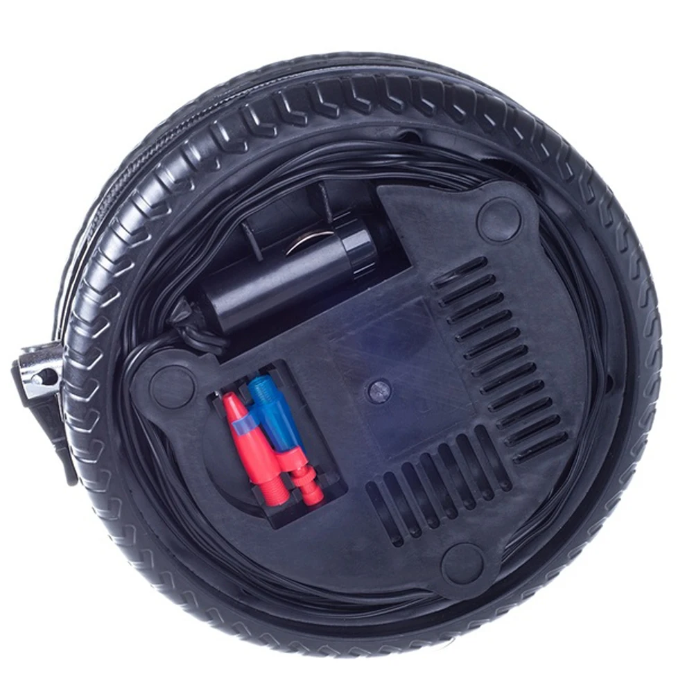 260 PSI автомобильный насос для шин воздушный компрессор для шин портативный автомобильный инструмент черный автомобильный мини-воздушный насос