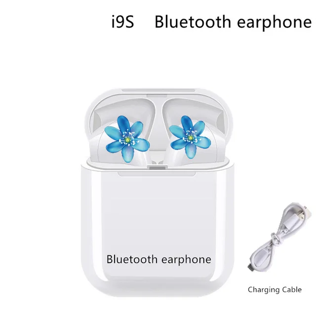 white I7 i9s i11 i12 tws матовые беспроводные Bluetooth наушники с шумоподавлением офисные наушники с функцией вызова для всех смартфонов - Цвет: white