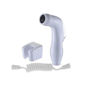 

1set Handheld Portable Diaper Bidet Toilet Shattaf Sprayer Bathroom Toilet Bidet Shower Head Nozzle with Hose and Shower bracket