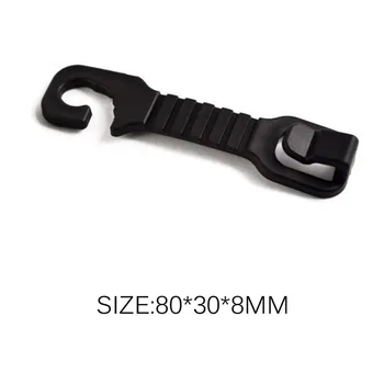

1PC Headrest Mount Car Seat Back Hanging Hook Fastener & Clip Seat Hanger Purse Storage Hooks House Storage Simple Styling