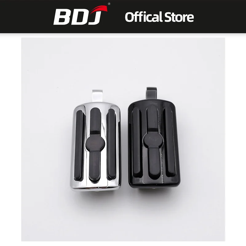 BDJ мотоциклетные педали универсальные 10 мм шоссе ножные подножки для Harley Street Road Glide Road King