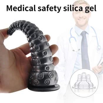 Octopus Tentacle Sucker Anal Plug Dilator Dildos Butt Plug Stimulator Prostate Massager Anal Sex Toy For Women Men Anus Expander 5