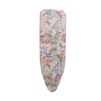

Cotton Blend Heat Resistant Digital Printed Household Washable Lightweight Non Slip Thick Foldable Flat Home Ironing Board Cover