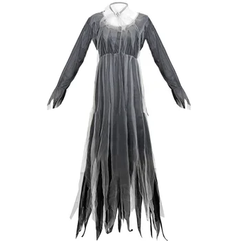 

Dancing Stage Costumes Large Halloween Costume HORROR ZOMBIE Ghost Bride Costume Ghost Vampire Devil Permance Costume Sportswear