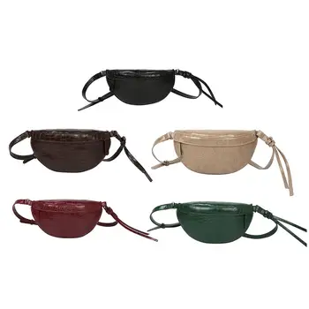 

Durable Waist Packs Classic Delicate Fashion Snake Print Chest Bag Women Leather Money Purse Shoulder Crossbody Pack