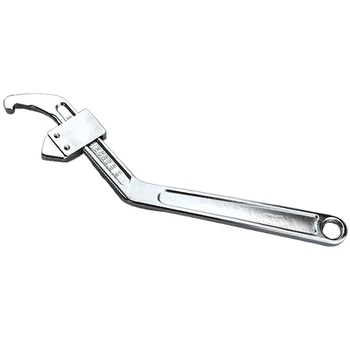 

Side Hole Hook Hook Wrench Adjustable Wrench Square Pinhead Universal Round Nut Wrench Manual Tool Multi-Tool