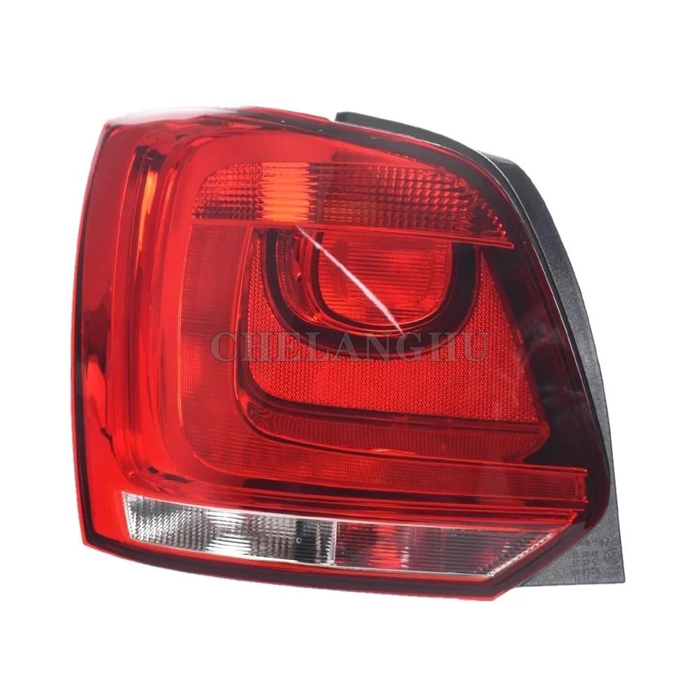 1pc Left Подходит для VW Polo 6R Хэтчбек 2009 2010 2011 2012 2013 авто-Стайлинг задний левый и правый хвост светильник Корпус не лампочки - Цвет: 1pc Left