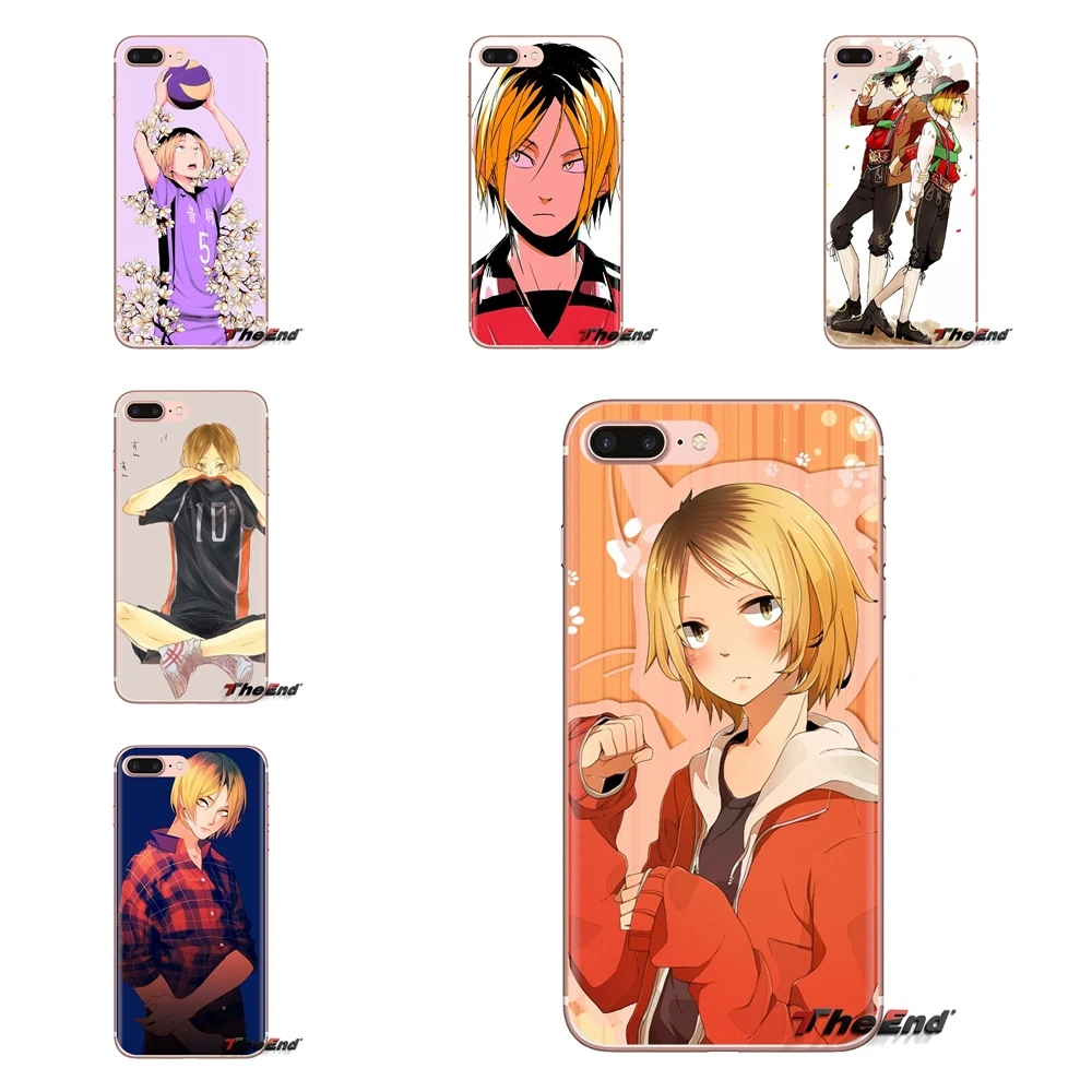 Для iPod Touch Apple iPhone 4 4s 5 5S SE 5C 6 6S 7 8 X XR XS Plus MAX Kenma Kozume из аниме ТПУ прозрачные чехлы |