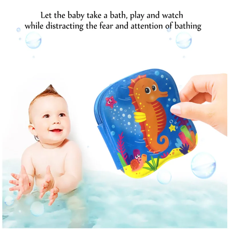 Детский водный коврик для ванной с маленьким пенным животиком в виде рыбки, детский игровой коврик для малышей, игровой коврик для детей