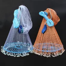 Acabamento com anel grande, rede de fundição dos eua, jogador fácil, rede de pesca de caça, mão, jogar, rede, malha pequena, armadilha rede de rede