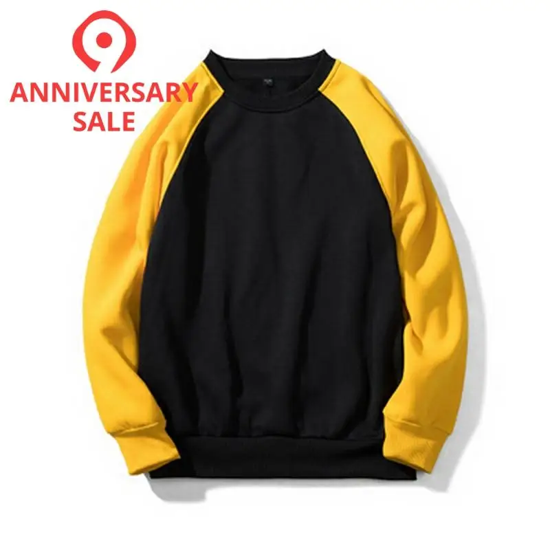 hoodless sweatshirts for men