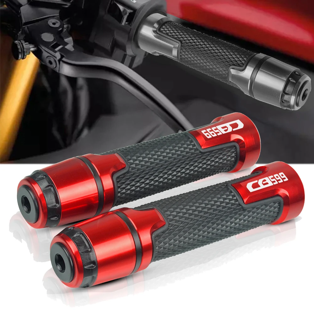 

For HONDA hornet 250 600 900 CB400 CB599/CB600 Hornet CB600F 2007-2012 2008 2009 With logo hornet Motorcycle handlebar grips