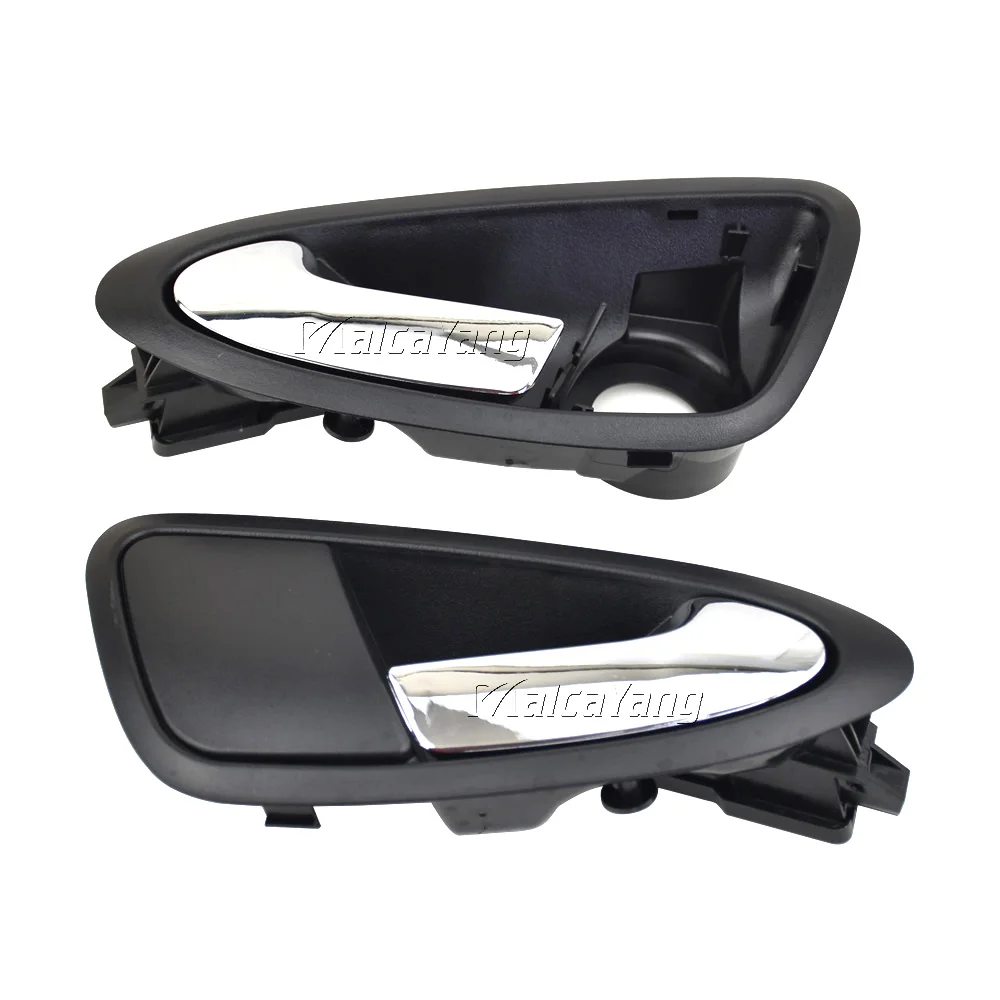 6J0837113A ABS New Left / Right Black Door Handles Auto Inner Door