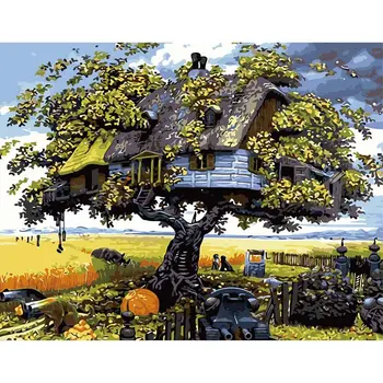 

Painting by Numbers Lienzo Paint Number for Adults Coloring DIY Numbered Lienzos Schilderen op Nummer Cavans rural