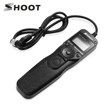 

SHOOT MC-30 LCD Timer Remote Control Shutter Release for Nikon D800 D810 N90S KODAK DCS620 FUJI S3 Film SLR F6/F5 DLSR Camera