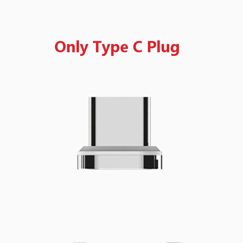 5А Магнитный кабель type C Supercharging для huawei mate 20 P20Pro Micro USB быстрая зарядка шнур USB-C магнит зарядка Кабо для samsung - Цвет: Only Type C Plug