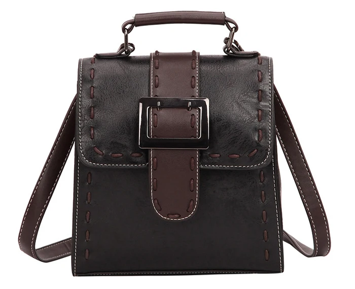 PU Leather Women's Fashion Multipurpose Backpack Shoulder Bag Zipper for Mobile Phone Keys Travel Backpack Bags WH64