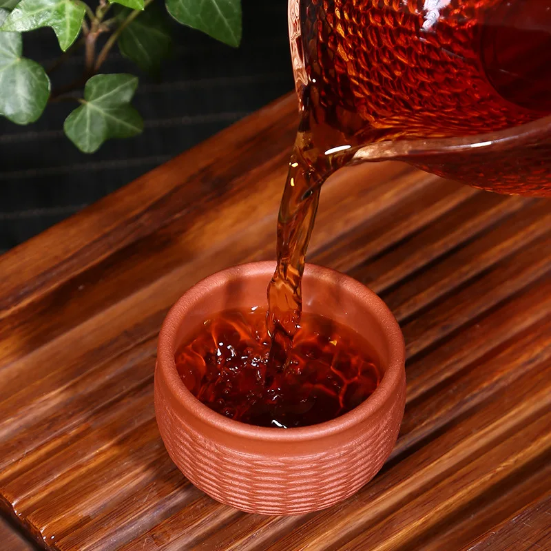 Clay Small Cup Master Cup a Generation of Fat Wholesale Bamboo Weaving Teacup Entirely Handmade Tea Set Kung Fu Tea Accessories