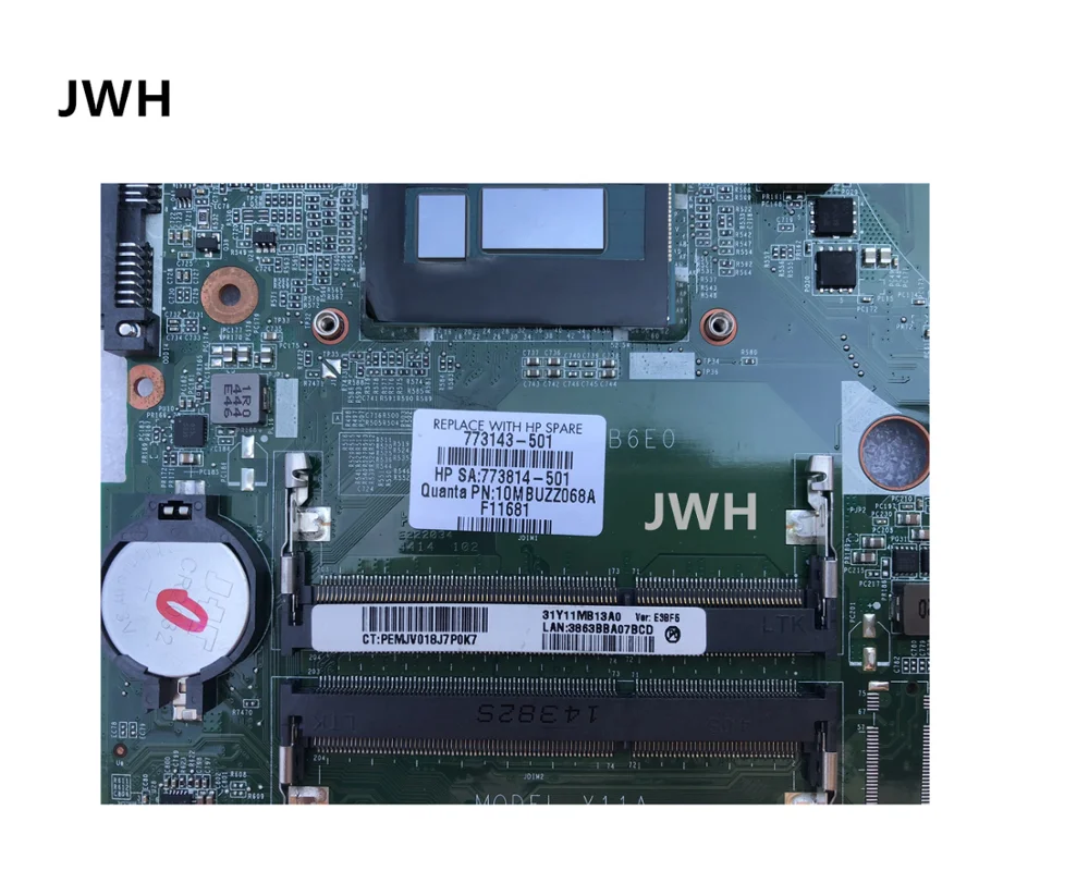 Для hp Pavilion 14-v материнская плата N2830 773143-001 773143-501 773143-601 протестированная Рабочая