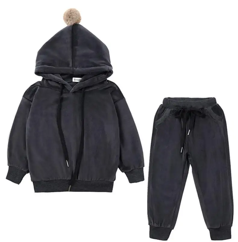 

Girls Clothing Sets Children Clothing 2019 Autumn Winter Toddler Girls Clothes 2Pcs Outfit Kids Tracksuit Suit For Boys Clothes