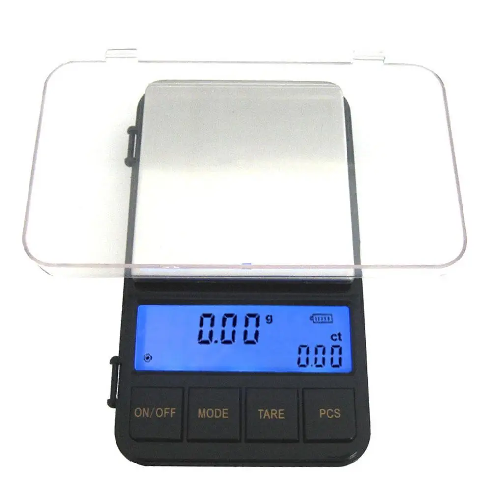 

300g/0.01g 500g/0.01g Mini Pockets Digital LCD Backlight Electronic Jewelry Scale Digital High Accuracy Backlight Electric Pocke