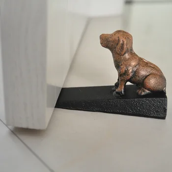 

Home Tool Catcher Wedges Holder Non Slip Floor Windproof Decoration Cast Iron Door Stops Animal Shape Office Safety