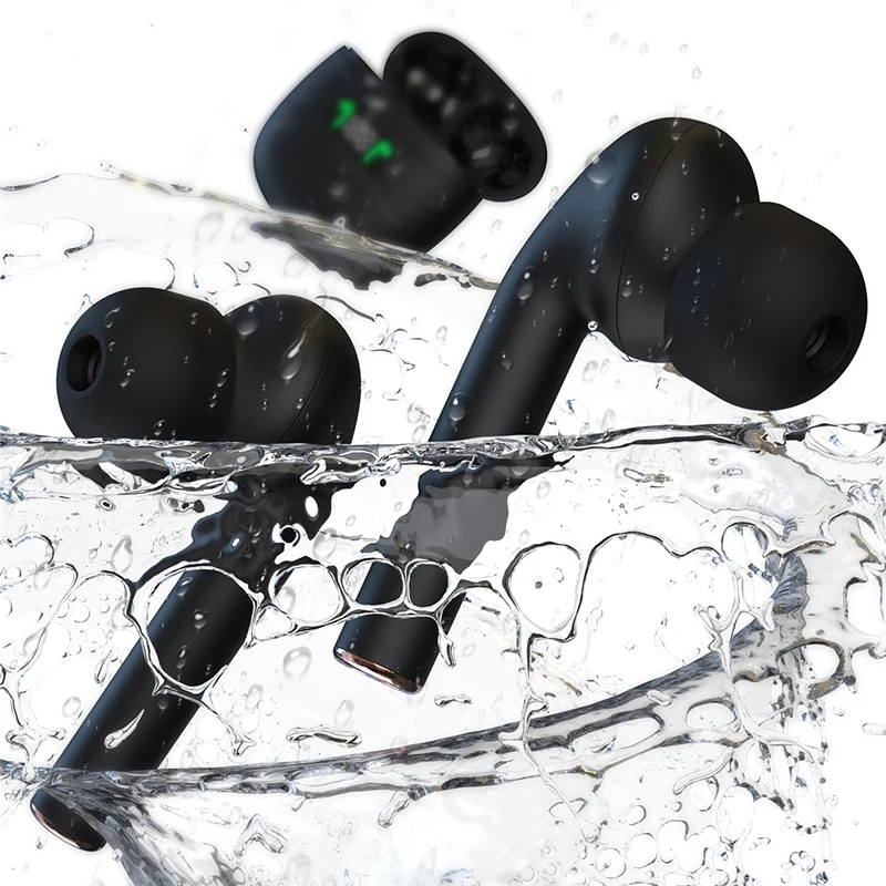 2020 New Tws Wireless Bluetooth Headset Sport Earphone Touch Control Bluetooth 5 1 LED Display Headphone For All Phone