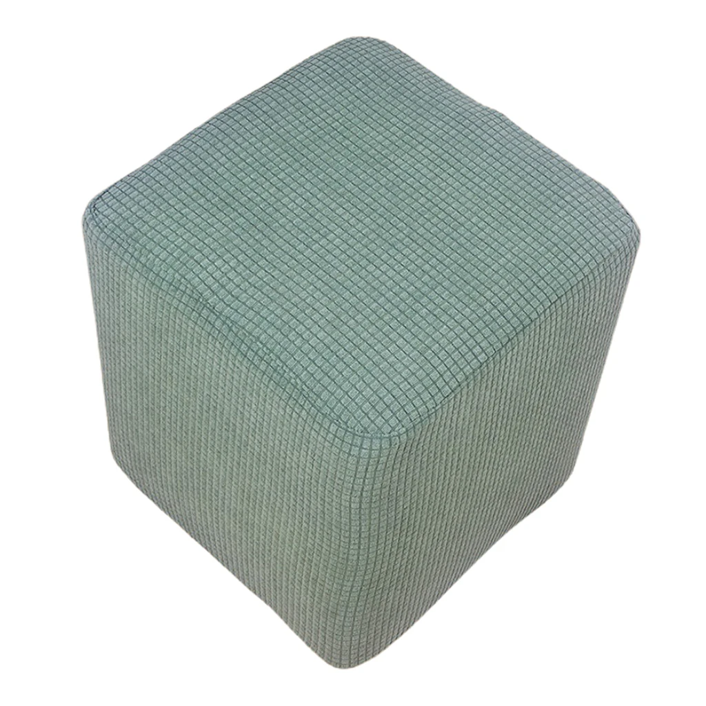 Soft Storage Ottoman Cover Stretch Rectangle Stool Covers Footstool Slipcover Sofa Protector Cover - Washable - Durable