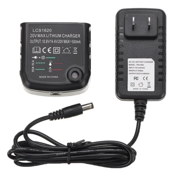 

For Black Decker Rechargable US Battery Charger LCS1620 Lithium Battery US Charger For Baide Propa Shidanli 20V Lithium Battery
