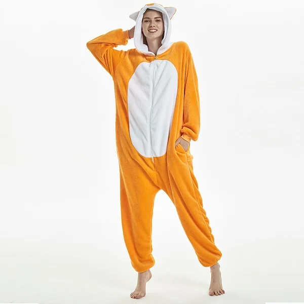 Kigurumi Uincorn, Мужская зимняя фланелевая одежда для сна, Пикачу, единорог, Пижама для взрослых, Мультяшные животные, Комбинезоны для женщин, пижама для пар - Цвет: Star unicorn3