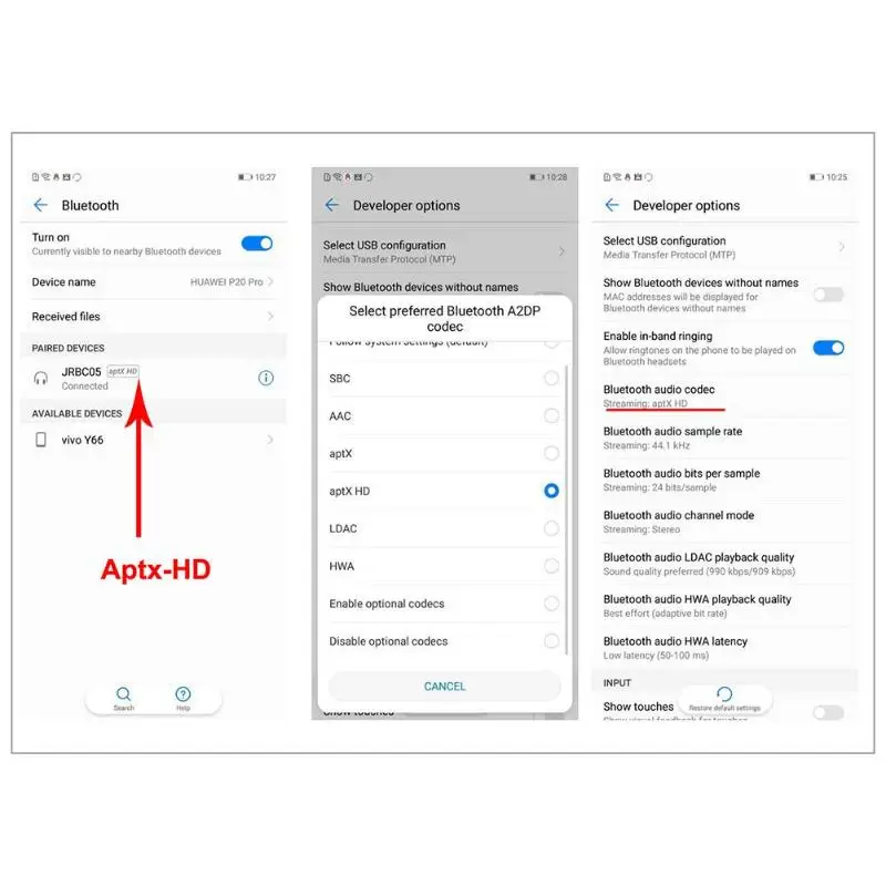 CSR8675 Bluetooth5.0 передатчик приемник aptX HD/LL Беспроводной аудио адаптер