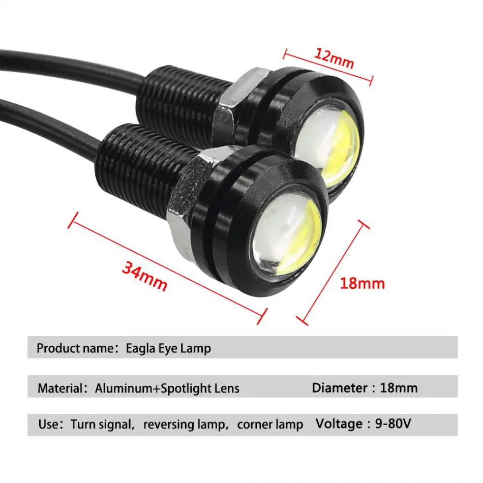  ̱  DRL LED ְ ,    ȣ, ڵ  2020, 10 /, 18mm, 12V, 9W