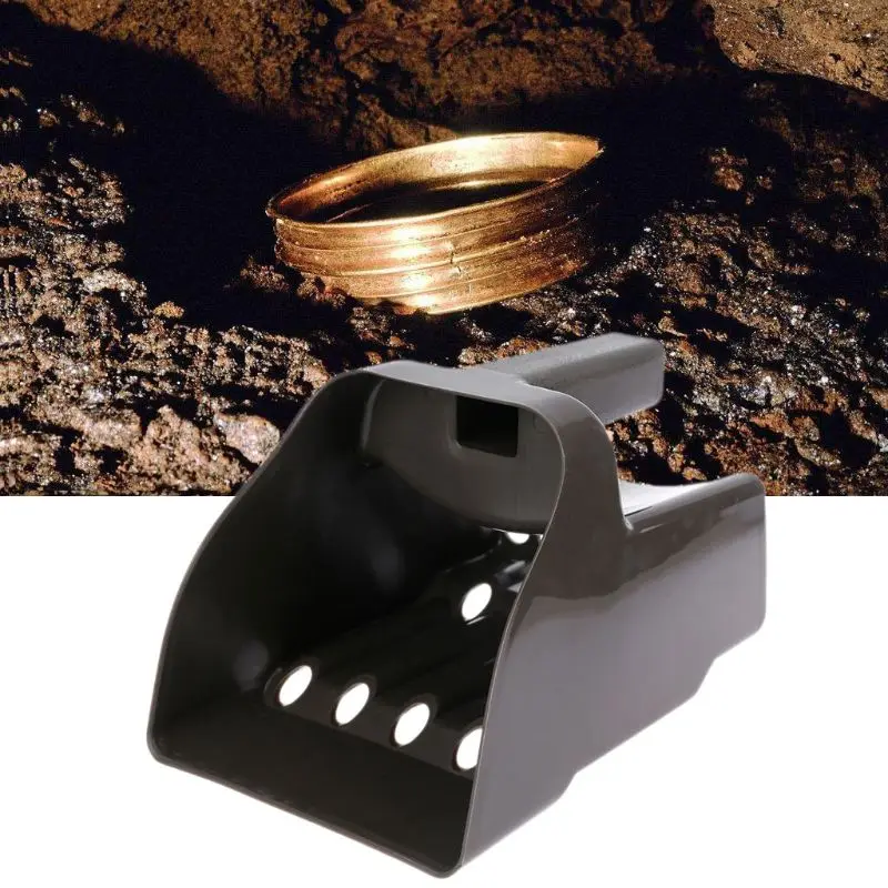 

Sand Scoop for Metal Detecting Treasure Hunting Sifter Beach Shovel Gold Mining A5YD
