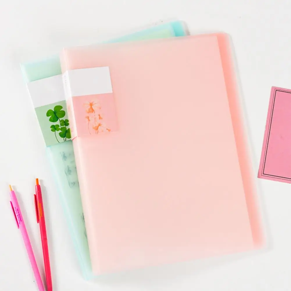 

A4 Music Book Folders Piano Score Band Choral Insert-type File Folder Loose-Leaf Multifunction File Storage Paper Clip Folder