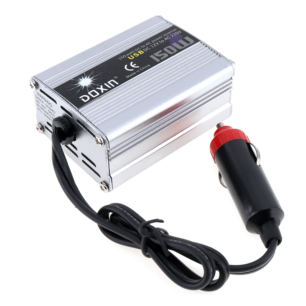 USB150W домашний автомобильный преобразователь мощности DC 12 V 220 V Автомобильное зарядное устройство адаптер автомобильный источник питания