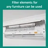 10pcs 1020x310mm electrostatic cotton for xiaomi mi air purifier pro / 1 / 2 universal brand air purifier filter Hepa filter ► Photo 2/6