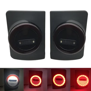 

JK JKU Upgrade version LED Round Tail Light Running Brake Light Turn Signal Reverse Light For Jeep Wrangler Unlimited JK 07-17
