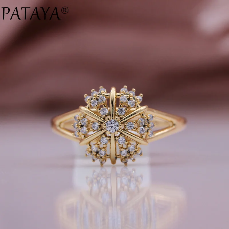 Gold Color Rings Gold Color Ring Finger Ring Wedding Rings Wedding Ring 585 Rose Gold Color Hollow Rings For Women